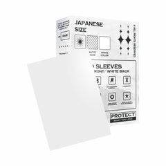 Japanese Size Vorteilspaket – 2× Weiß, 2× Schwarz + Oversleeves für Yu‑Gi‑Oh! Karten