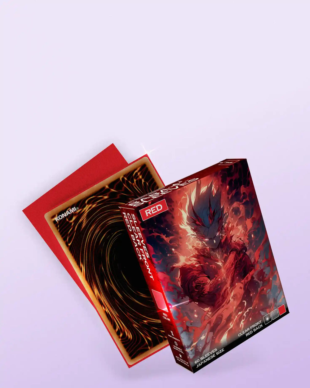 Yu‑Gi‑Oh Sleeves Japanese Size, passgenauer Kartenschutz für TCG Sammler
